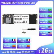 ☫☋ SSD M2 NVMe 256GB 128GB 512GB 1TB WEIJINTO M.2 PCIe Internal Solid State Drive for Laptop Desktop