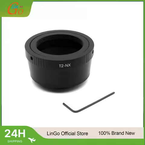 Lin Go T-mount Telescope Microscope Lens to For Samsung NX Adapter Ring NX1 NX3000 NX500