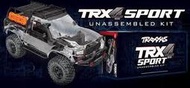 天母168  全新Traxxas 1/10 TRX-4 Sport Kit 自組版 ( 攀岩車 套件車)