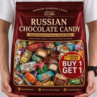 Mixed Russian Chocolate Candy Sweet Snack for Happy Mood