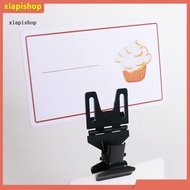 XPS 10Pcs Price Tag Holder Foldable Stable Fixing Electroplated Retail Shop Promotions Label Clip fo