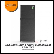 Kulkas Sharp 2 Pintu Sj 236 Mnhs 205 Liter Medan Terlaris