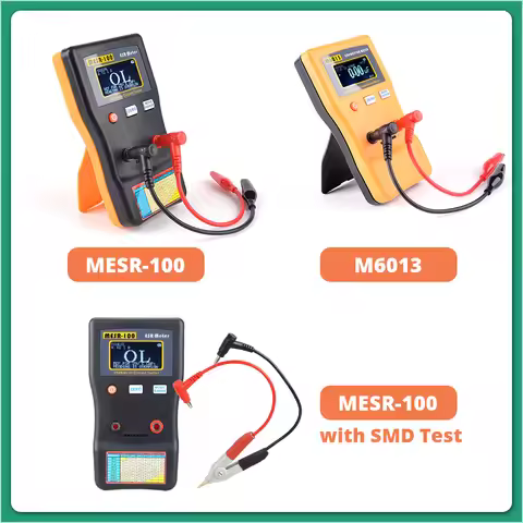 Multimeter MESR-100 ESR Capacitance Ohm Meter Professional Measuring Internal Resistance of Capacito