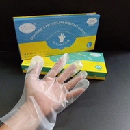 BUNNY GLOVES, disposable polyethelen embossed gloves