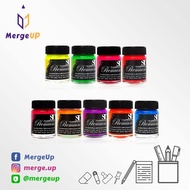 สีอะคริลิค สะท้อนแสง ST 30 ml. Fluorescent acrylic Colour หลากสี