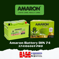 Amaron Battery DIN 74 - 574106069 PRO (2 Years Warranty)