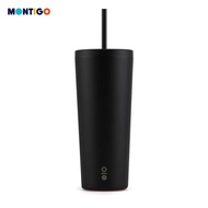 Montigo Meals-To-Go Collection Sense Straw (650ml/22oz) - Durable Stainless Steel, Temperature Reten