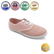 ☎XES Ladies BSLCVT20 Casual Sneakers (Pink, Navy Blue)