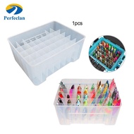 Perfeclan Lure Box Fishing Box Protection Multipurpose with Compartments Tackle Box Tackle