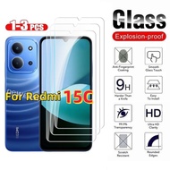 1-3Pcs Full Lite Screen Protector Tempered Glass For Xiaomi Redmi 15C 14C 4G 2025 Redmi15C Redmi14C 