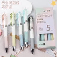 @@ 99 Morandi color Press Pen gel Pen student exam Pen Signature Pen Black Pen Ballpoint Pen Station
