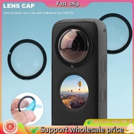 Fast ship-Lens Guards Camera Body Sticky Protector Cover Kits Lens Cap with Adhesive for Insta 360 ONE X2
