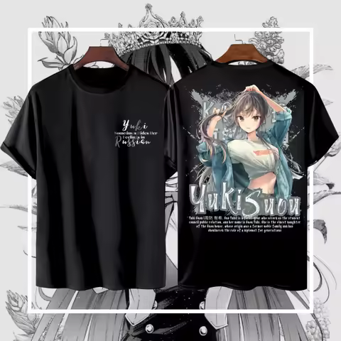 T-shirt Anime Roshidere YUKI SUOU Katun Premium 24s - Tshirt Distro Oversize Dewasa