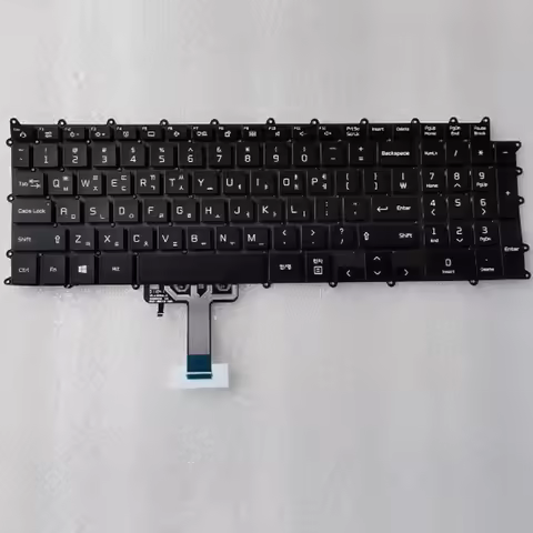 For LG gram 15Z90Q KR laptop backlit keyboard with numeric keys SG-5300XRA TDH9373