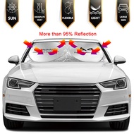 S1 S2 S3 S4 S5 S6 S7 S8 SQ5 SQ7 Audi A3 8P 8V A4 B8 B6 A6 C6 A5 Accessories Car Windshield Sun Shade