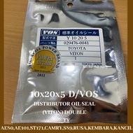 DISTRIBUTOR OIL SEAL (VITON) TY AE80,AE101,ST171,CAMRY,S89,RUSA,KEMBARA,KANCIL