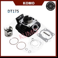YAMAHA DT175 motorcycle engine cylinder. Cylinder suitable for YAMAHA DT175 motorcycle, 66 mm piston