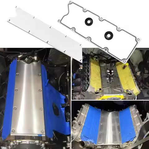 1 Set For LSX LS1 LM7 LR4 LQ4 LS6 L59 LQ9 LM4 L33 All Gen III Engine Blocks Black Engine Intake Mani