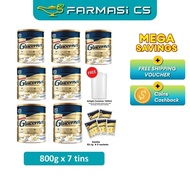Abbott Glucerna Vanilla Flavour 800g x 7 tins EXP:05/2026 + FREE Container + FOC 5 sachets glucerna 