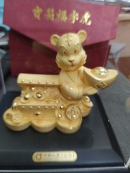 中國人壽，虎年，金擺設，老虎，保險， just gold,insurance 999 24K，tiger, gold