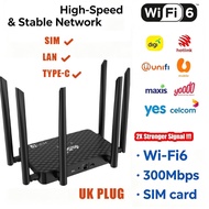 [COD] C9 4/5G WiFi Router 6 Antennas High-Speed ​​Transmission1200Mbps Internet WiFi Router with SIM
