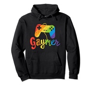 Gaymer Hoodie - LGBT Pride Gay Gamer Rainbow Flag Gift