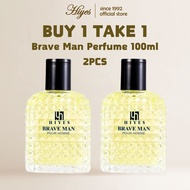 HIYES【Buy 1 Take 1】Brave Man Pour Homme Charming Perfume For Man Body Mist Fragrance 100ml