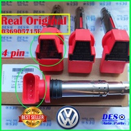IGNITION / PLUG COIL (RED) VOLKWAGEN VW BEETLE (5C1, 5C2) GOLF VI JETTA IV Passenger  Audi A3(8P1/8v