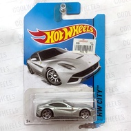 Hot Wheels 2014 Ferrari F12 Berlinetta - SILVER