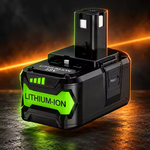 18V 8Ah Replacement Battery Compatible with Ryobi ONE+ P108 P107 P109 Cordless Power Tools