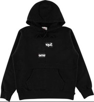 SUPREME x COMME des GARCONS Hoodie: Split Box Logo BLACK