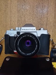Carl zeiss jena 50mm f1.8 鏡頭 連 praktica mtl3 菲林相機