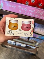 香港迪士尼代購小熊維尼潤唇膏套裝Winnie the Pooh lip balm