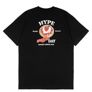 Baju T-Shirt Lelaki Round Neck T-Shirt Printed HYPE Seasonal Waffle T-Shirt