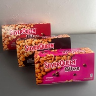 SILVERQUEEN BITES KEMASAN SACHET - CASHEW - ALMOND - DARK 1 KARTON ISI 12 BOX