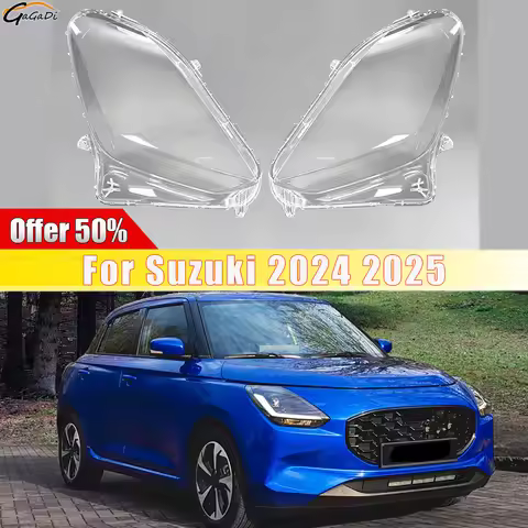 For Suzuki Swift Swift Sport 2024 2025 Front Headlight Transparent Shell Lens Cover Lampshade Vehicl