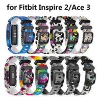 Wrist Strap Silicone Bracelet For Fitbit Ace 3/inspire 2 Smart Watch Band Bracelet Replacement Kids