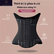 Hourglass-shaped waist-shaping corset, with breast support, breathable fabric | Shaper Queen Bengkun