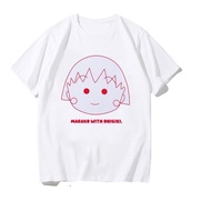 Cherry Meatball Cartoon Anime Sweet Short Sleeve T-Shirts For Men And Women 【KKS】