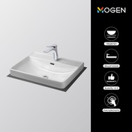 MOGEN MA433 อ่างล้างหน้า ชนิดวางบนเคาน์เตอร์  สีขาว