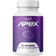 Apex Neuro Elite Botanical & Vitamin B Formula – 30 Caps, 1 Month Supply(packaging may vary)