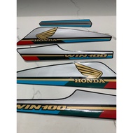 Honda win 100 black stamp set, model 95, imported from Thailand, high quality, exclusively for this 