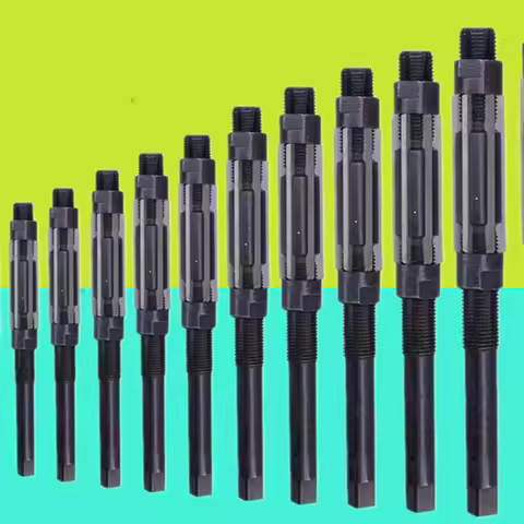 8PC Adjustable Hand Reamer HSS Size Range Alloy Steel Reamer Hand Reamer (6.25/6.75/7.25/7.75/8.5/9.