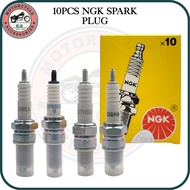 E.G Motorcycle 10Pcs NGK Spark Plug D6HA/CPR6EA-9/C7HSA/D8EA Universal
