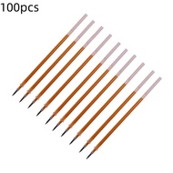 DXSFV 100/20 pcs Sức chứa lớn Ruột bút vàng lấp lánh 0.7mm Mịn Ruột bút sao chép kinh thánh Đồ Dùng