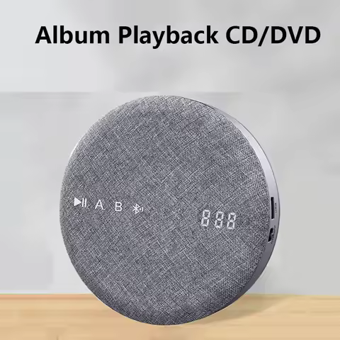 Multi-functional CD Player DVD/VCD AV Player Wireless Bluetooth USB Reading Player Built-in Speaker 