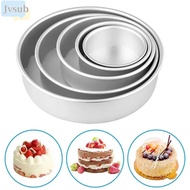 JVSUB Cake Bake Pan, Aluminum Alloy Round Cake Tin,  4/5/6/7/8/9/10 Inch Heat-Resistant Non-Stick Ca