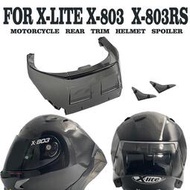 台灣現貨適用於 NOLAN X-Lite X-803 X-803RS X-Lite 803RS 頭盔擾流板配件的摩托車後