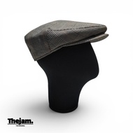 Thejam. Ivy cap wool tartan grey | Vintage cap