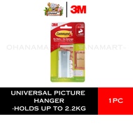 3M Command 17047 Sticky Nail Sawtooth Metal Hanger-Holds up to 2.2kg
